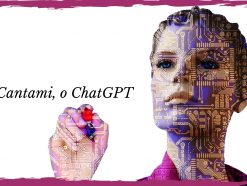 immagine di intelligenza artificiale che scrive poesia