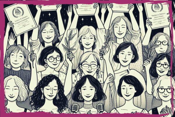 donne che hanno vinto il premio strega e festeggiano