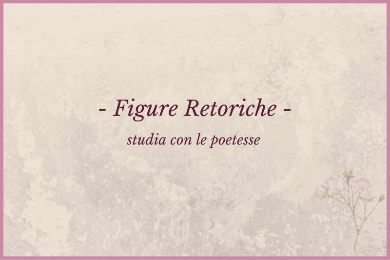 figure retoriche guida con esempi