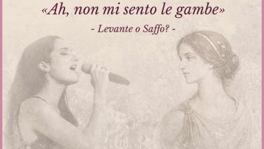 sanremo 2026: levante "sei tu" paragone con ode alla gelosia di saffo