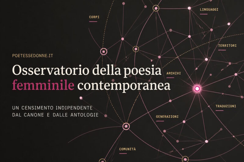 osservatorio della poesia femminile contemporanea - poetessedonne.it