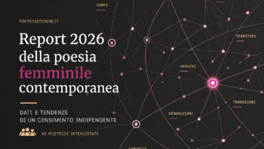 report 2026 poesia femminile contemporanea